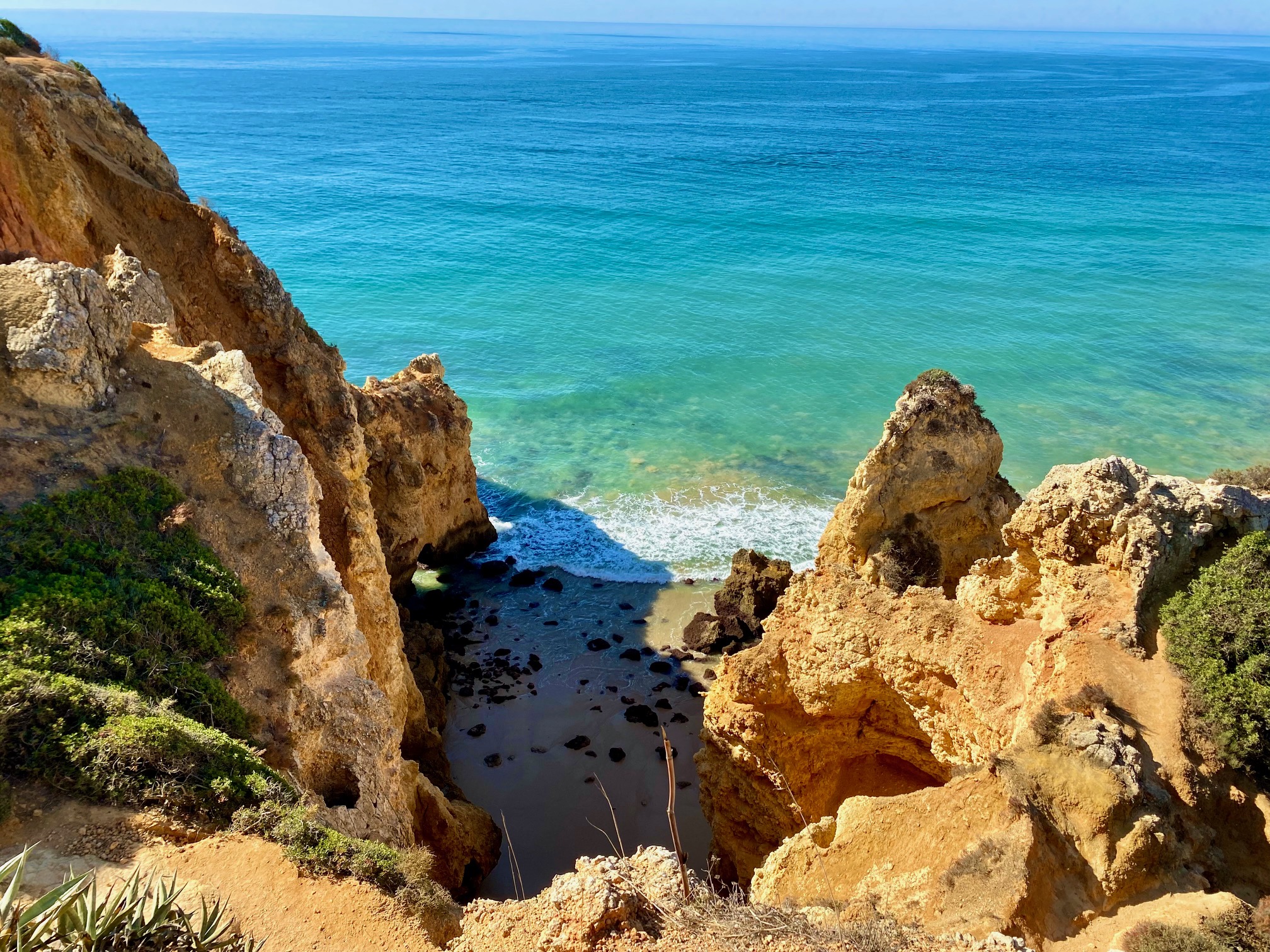 Lagos, Faro, Portugal – Day 11 (4.89Mile Cliff Run to Ponta da Piedade, Lagos Castle, St. Mary’s Church, and Real Portuguese Cuisine)