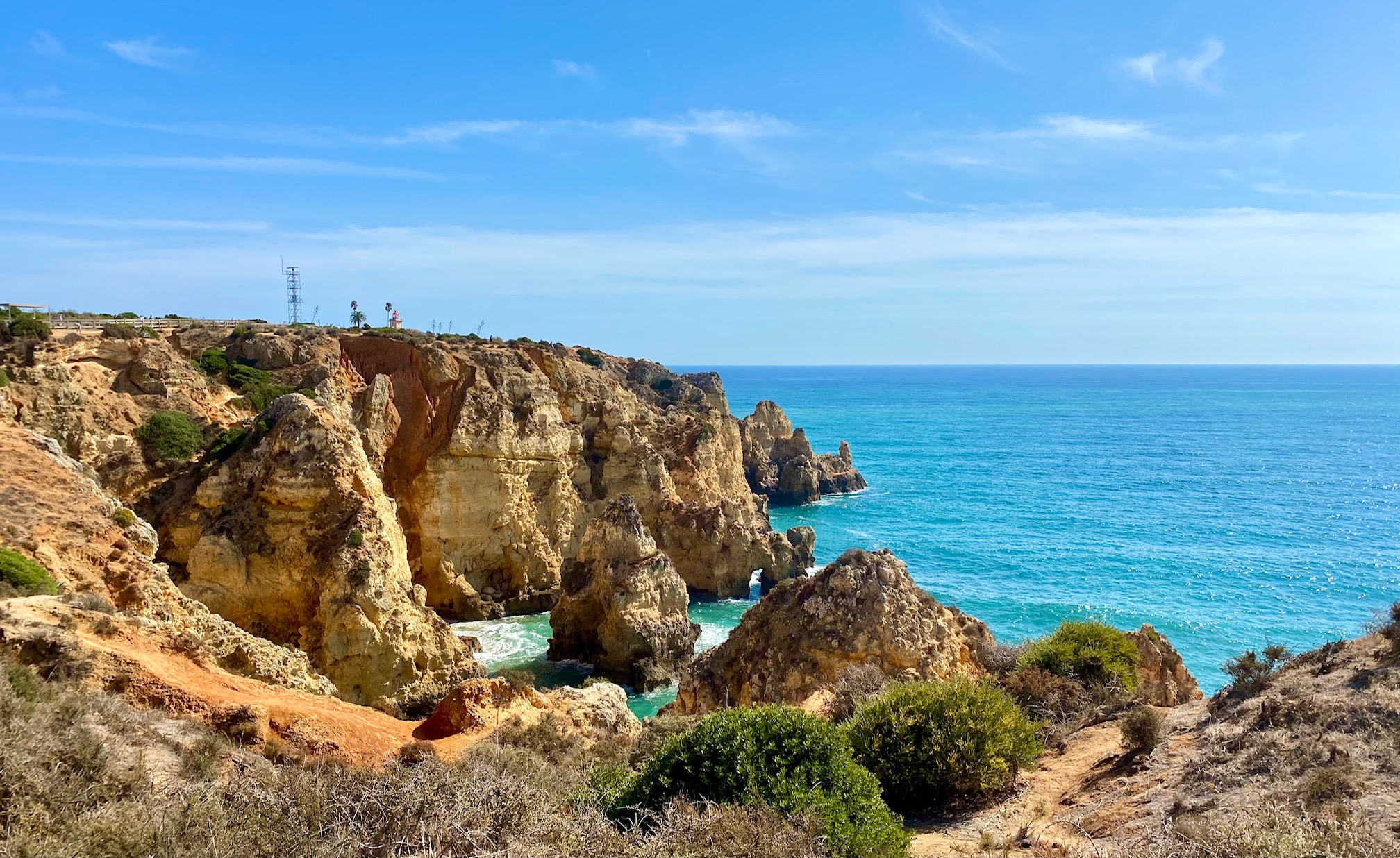 Lagos, Faro, Portugal – Day 22 (Morning Run & Calisthenics, Biking to Praia do Barranco do Martinho, and Surfing Meia Praia)