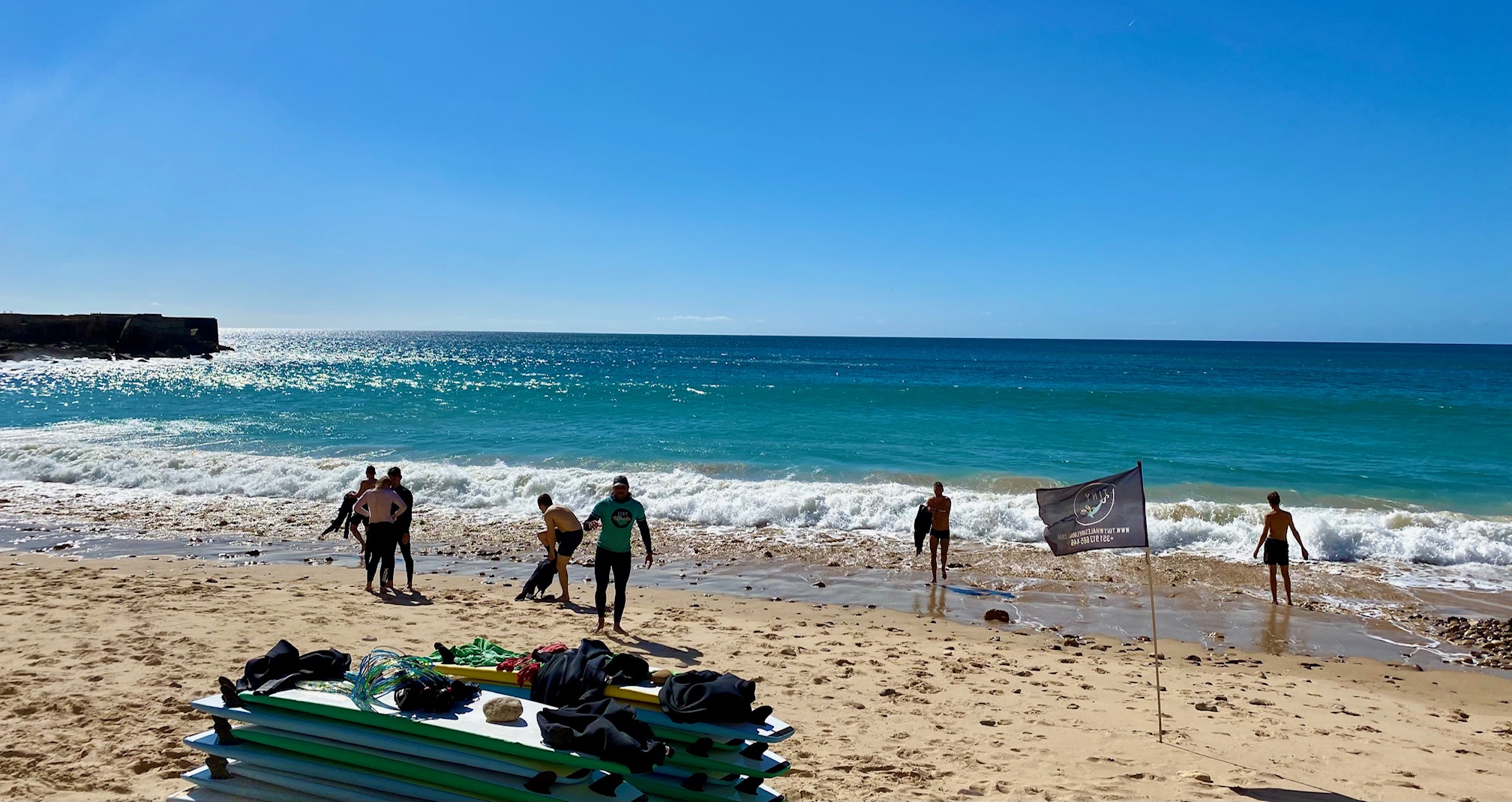 Lagos, Faro, Portugal – Day 24 (Surfing Praia das Cabanas Velhas, Dinner at Empanadas & Co)