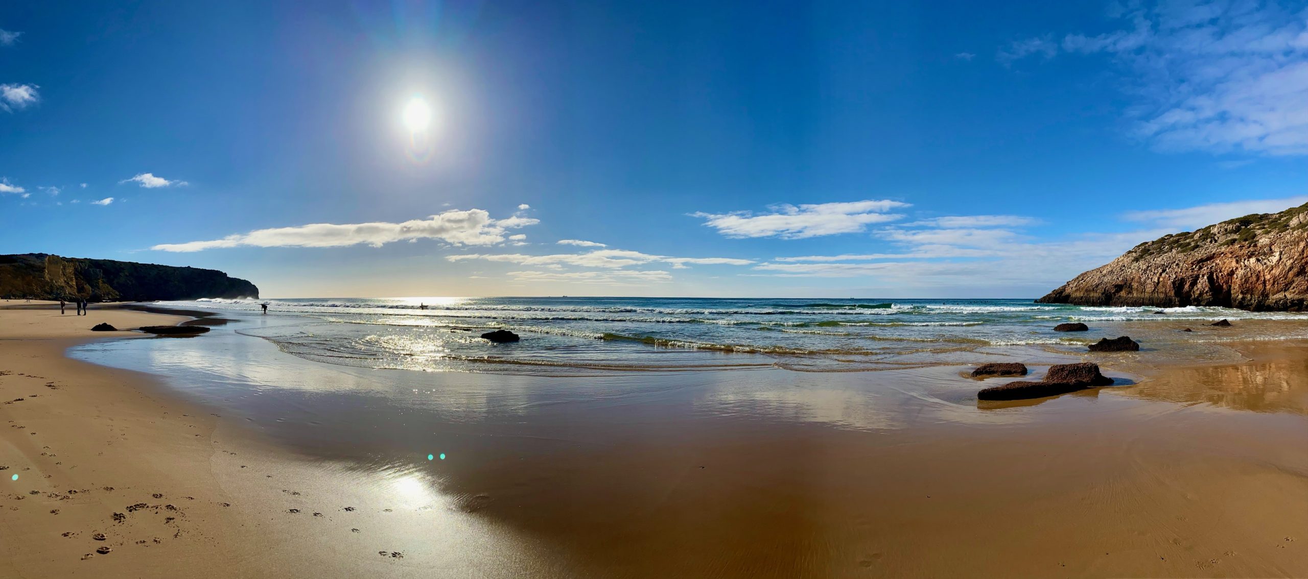 Lagos, Portugal – Day 69 (Surfing Zavial, Exploring Arrifana and Aljezur, and Vertical Bouldering Gym)
