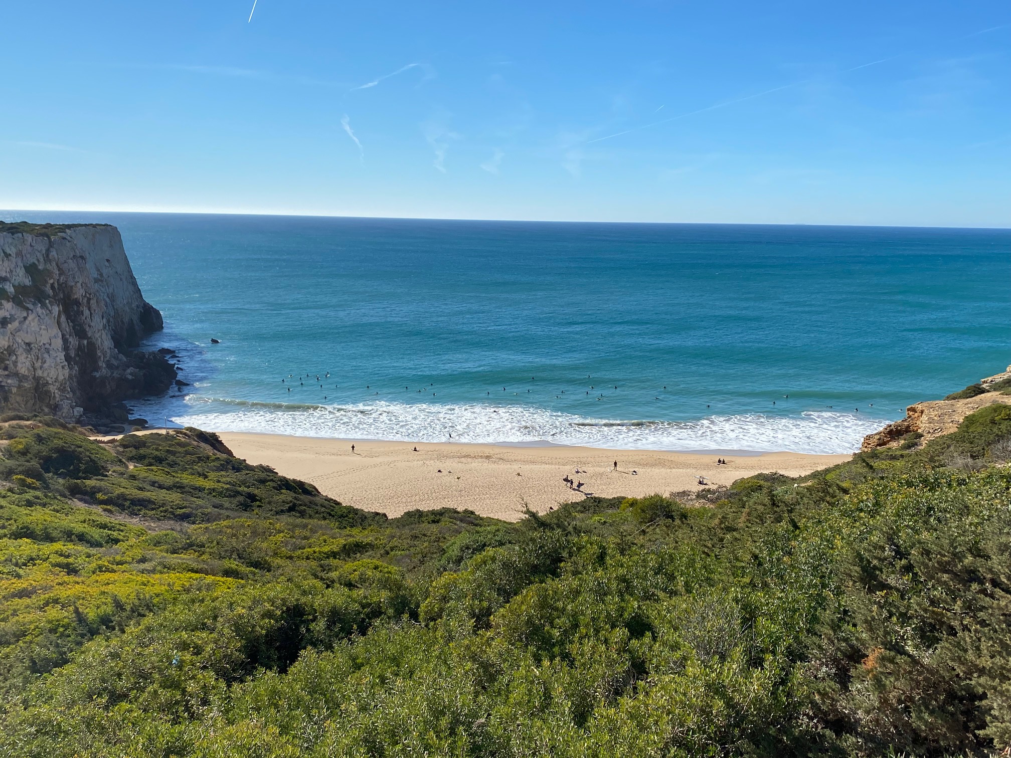Lagos, Portugal – Day 75 (Surfing Beliche with Romain and Sophie)